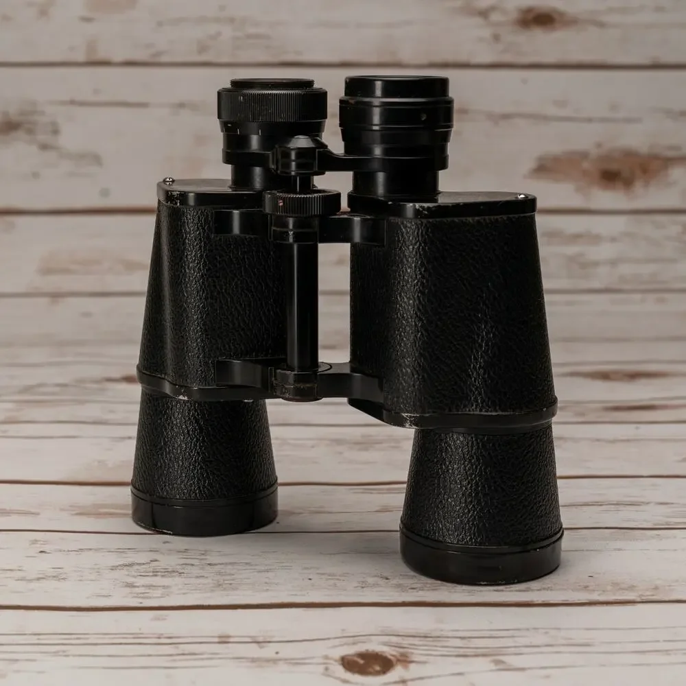 Vintage Nippon Kogaku Tokyo Nikon 7x50 7.3 Binoculars w/ Case n Strap